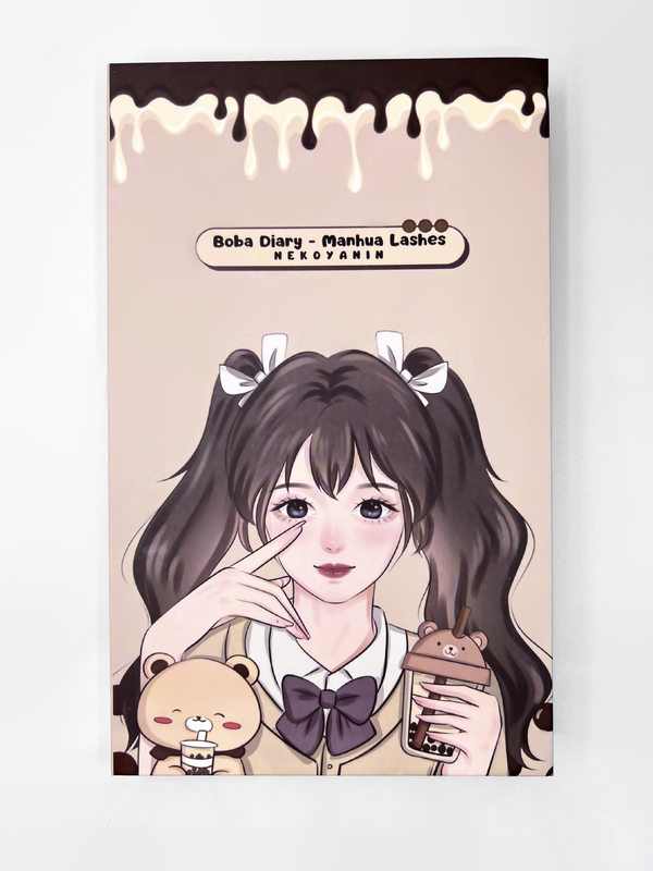 Boba Diary Manhua Manga Lash Clusters Book