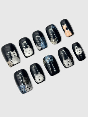 Cat Lady Press-On Nails Product Image