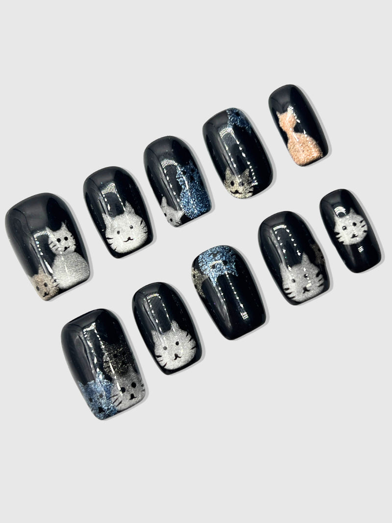 Cat Lady Press-On Nails Product Image