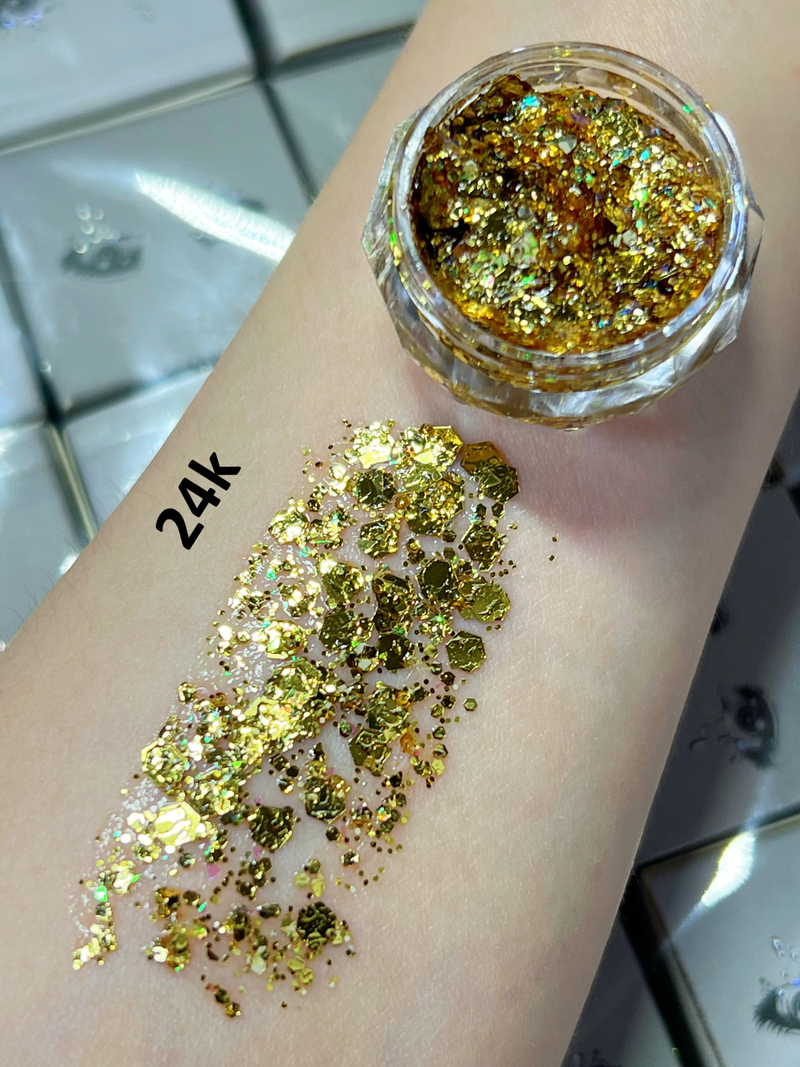 Gel Glitter Tears