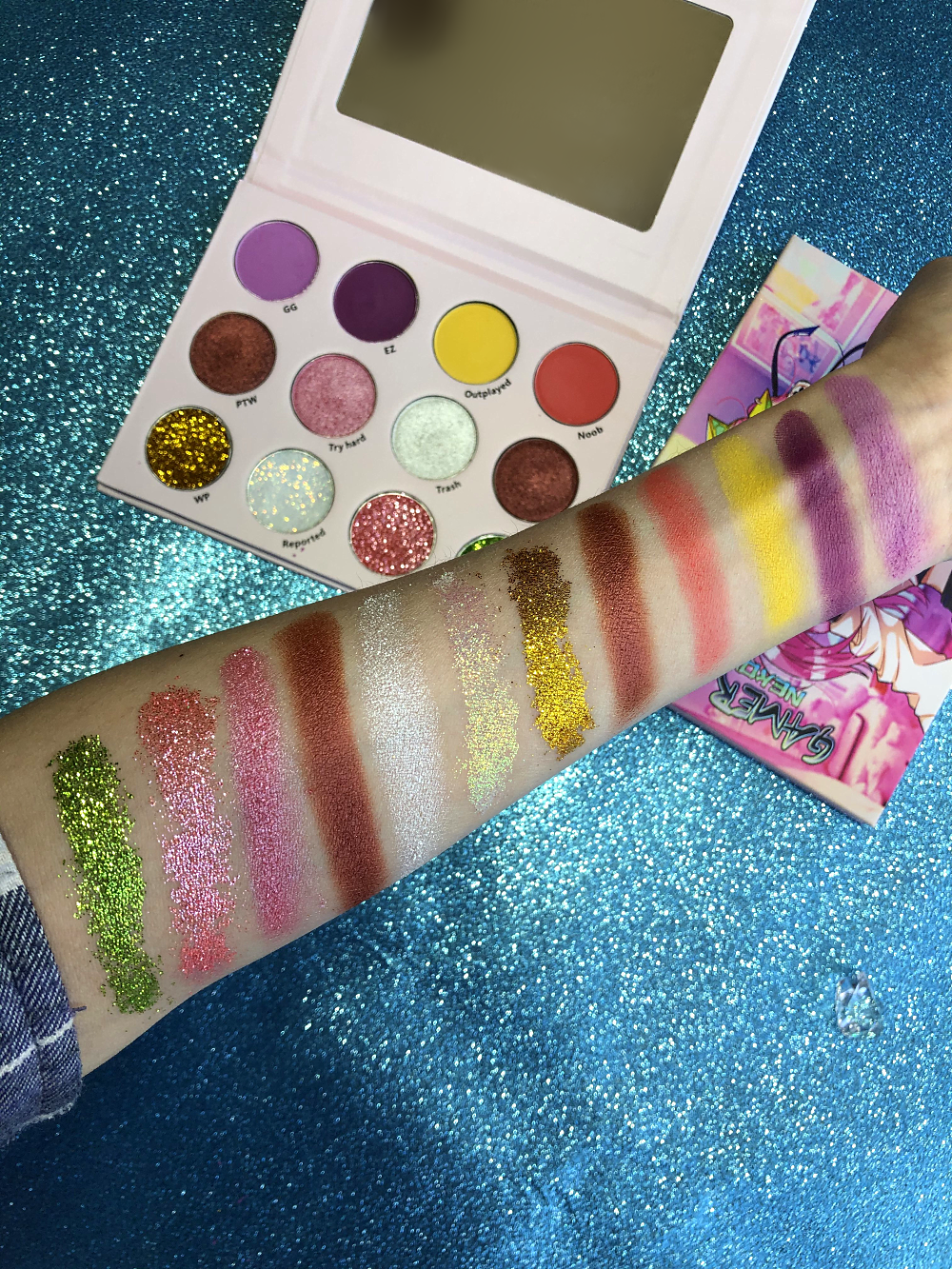 Gamer girl palette