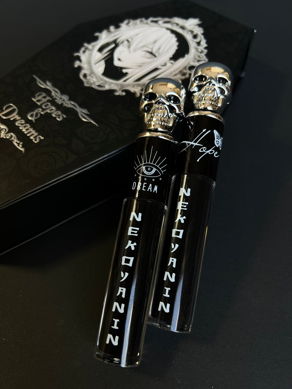 Hopes And Dreams Black Liquid Lipstick And Lipgloss Duo