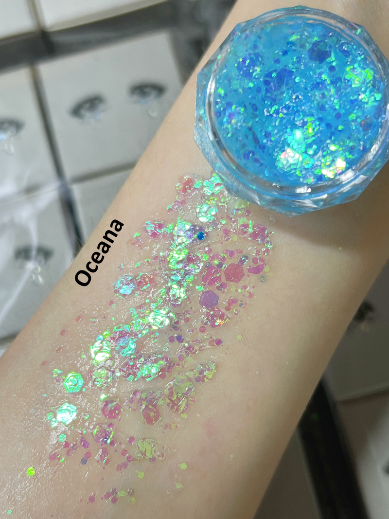Gel Glitter Tears