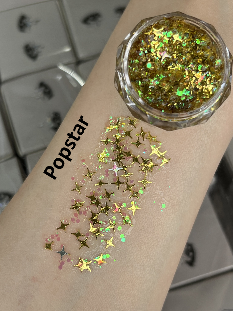Gel Glitter Tears