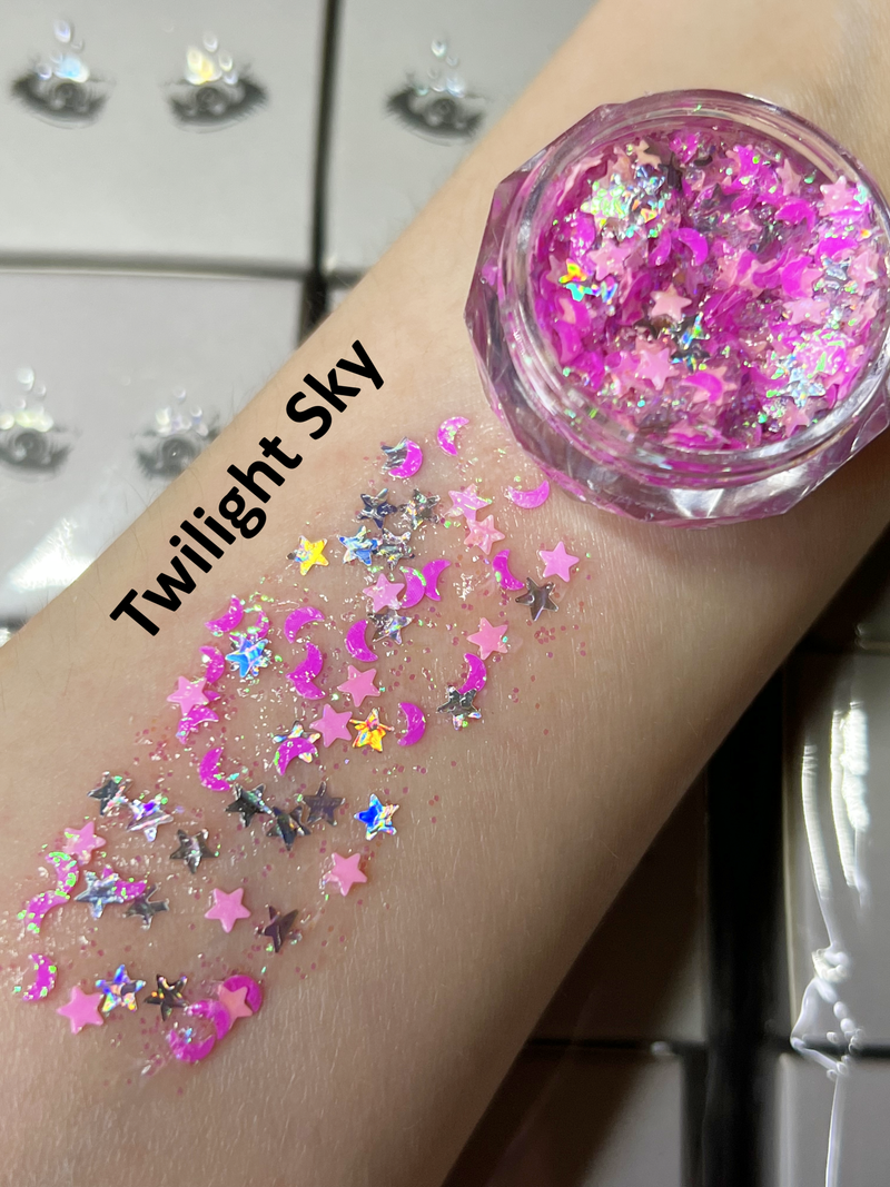 Gel Glitter Tears